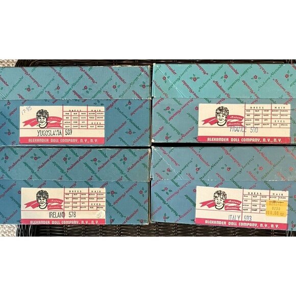 Madam Alexander 8 In. Dolls (4) For Parts/Repair - Picture 5 of 5